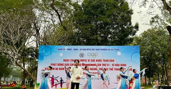 เขตไฮบาจุงเปิดตัววันวิ่งโอลิมปิกและงานวิ่งฮานอยนิวรัน 2026