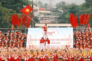 พิธีเปิดการแข่งขันกีฬาประจำจังหวัดเดียนเบียน ครั้งที่ 12 ประจำปี 2026